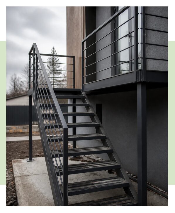 Перильные ограждения под ключ в Кингисеппе по цене от 6750 р. | ЗаборЭксеперт-Кгп